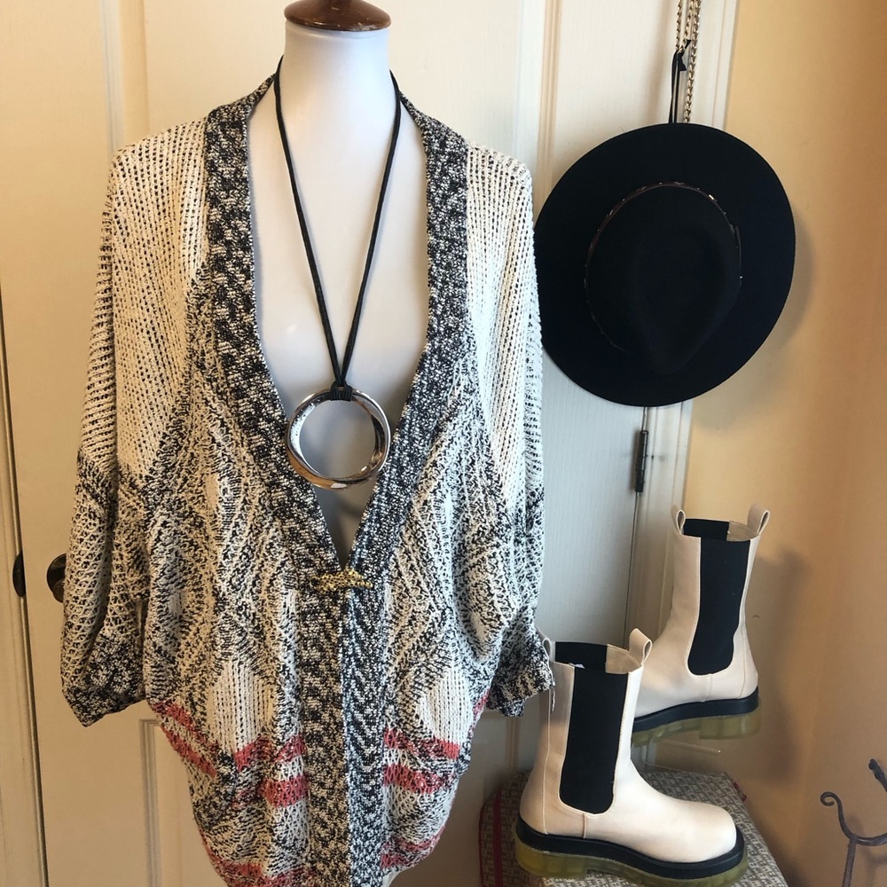 Open Knit Cardigan southwestern by Part Two